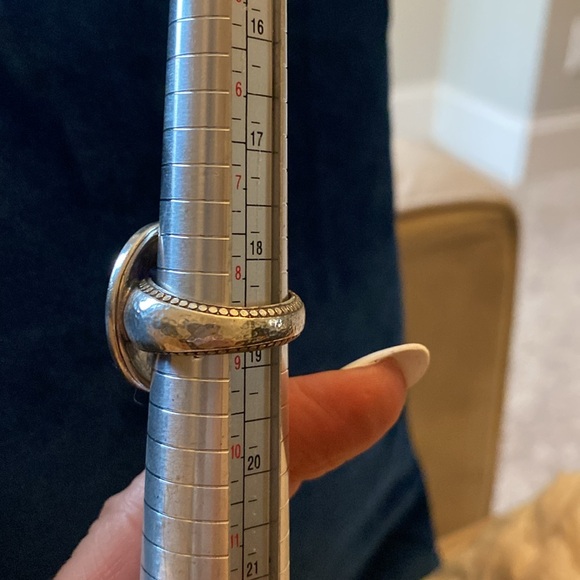 Brighton Grateful Purple Silver Size 9 Ring - Picture 6 of 6